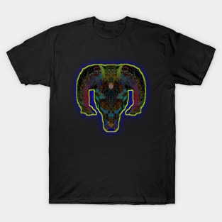 Aries 1c Black T-Shirt